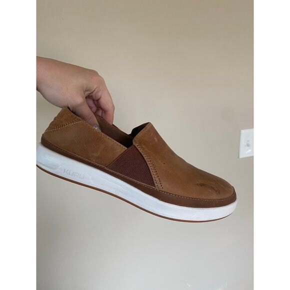 Kuru Cloud Roam Atla Women's US 8 Slipon Shoes Loafers Cognac Brown - Picture 3 of 8